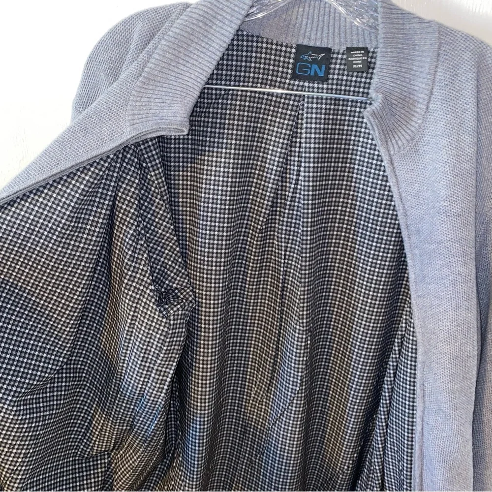 Greg Norman Gn Collection Men's M Chelsea Full Zip Wind Sweater Golf Jacket